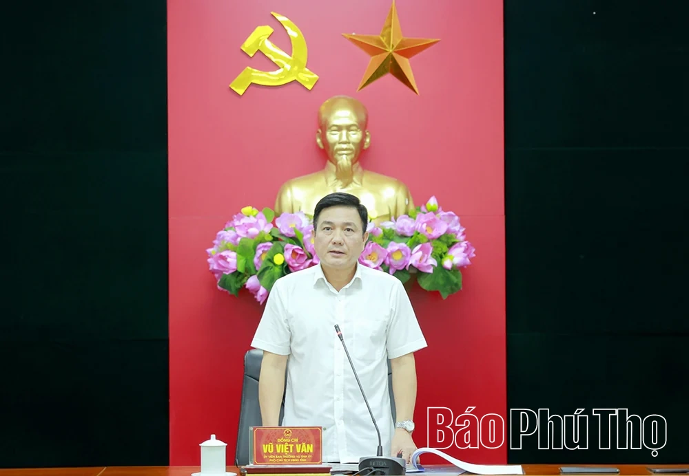 Phó Chủ tịch UBND tỉnh Vũ Việt Văn:&nbsp;Hoàn thành các thủ tục theo quy định, sớm triển khai 3 dự án nhà ở
