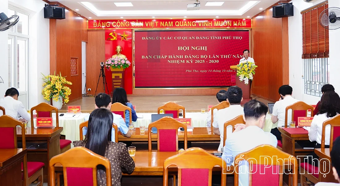 Nâng cao chất lượng tham mưu xây dựng Đảng và hệ thống chính trị, quyết tâm hoàn thành nhiệm vụ năm 2026