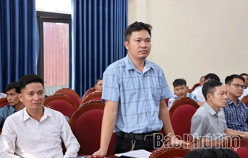 Đoàn Đại biểu Quốc hội tỉnh tiếp xúc cử tri 4 xã trước Kỳ họp thứ Hai, Quốc hội khóa XVI