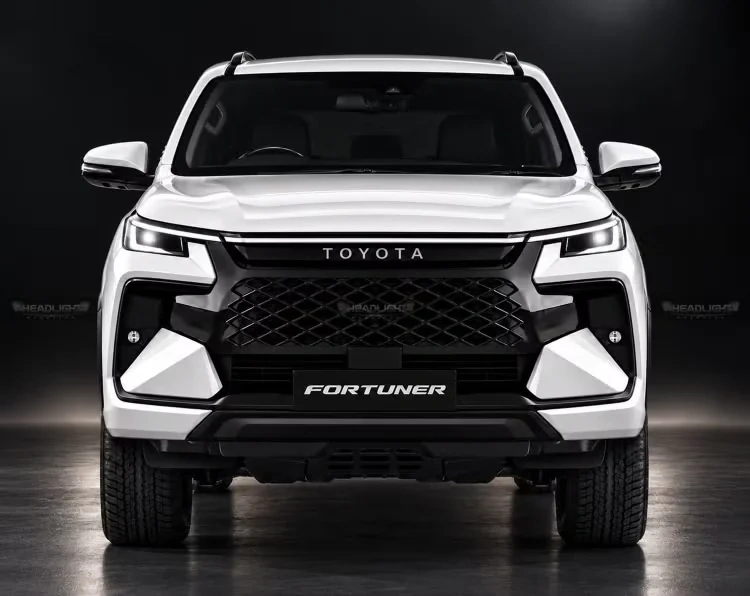 Bản xem trước khác lạ của Toyota Fortuner đời mới