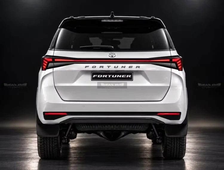 Bản xem trước khác lạ của Toyota Fortuner đời mới