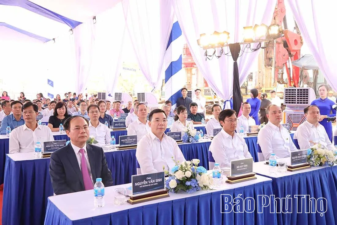 Phú Thọ khởi công dự án nhà ở xã hội quy mô 950 căn hộ