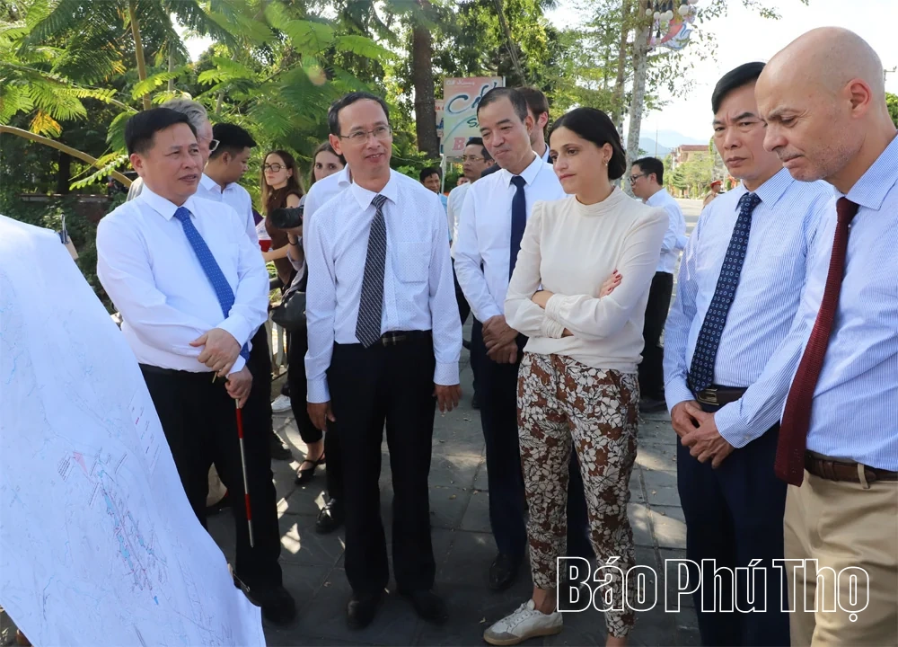 Thúc đẩy Dự án Phát triển đô thị thích ứng với biến đổi khí hậu tại khu vực Hòa Bình