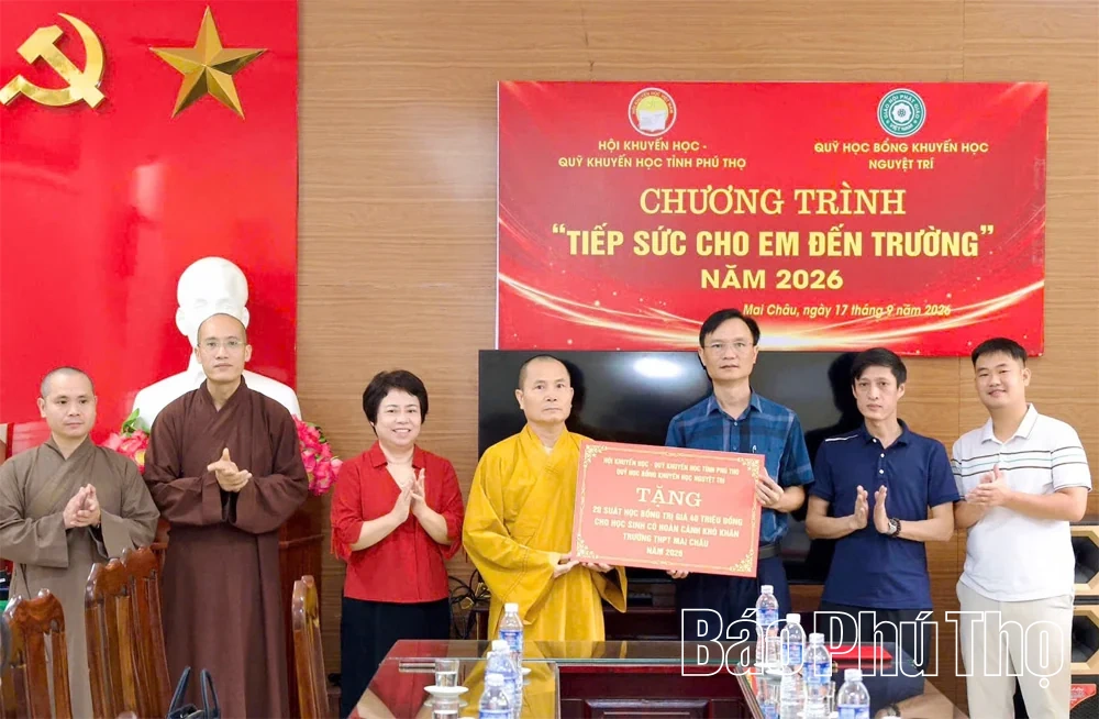 Tiếp nối mạch nguồn hiếu học Đất Tổ