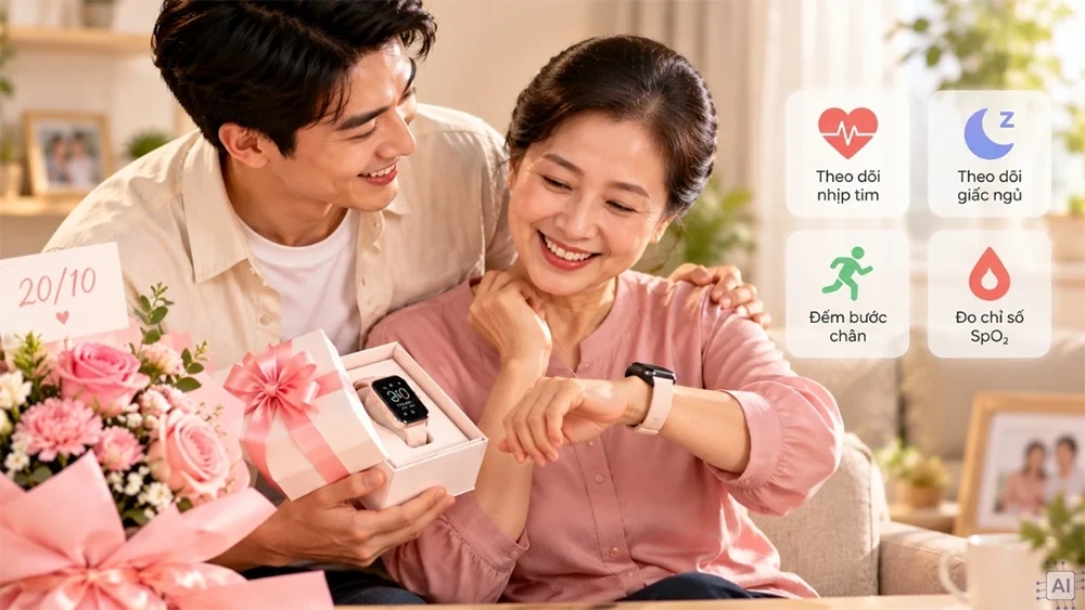 Quà 20/10 cho vợ và mẹ: Đàn ông chọn gì để trọn vẹn cả hai?
