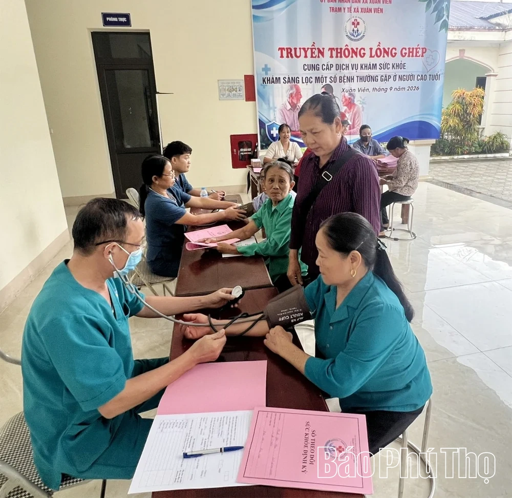 Xuân Viên chú trọng chăm sóc sức khỏe Nhân dân