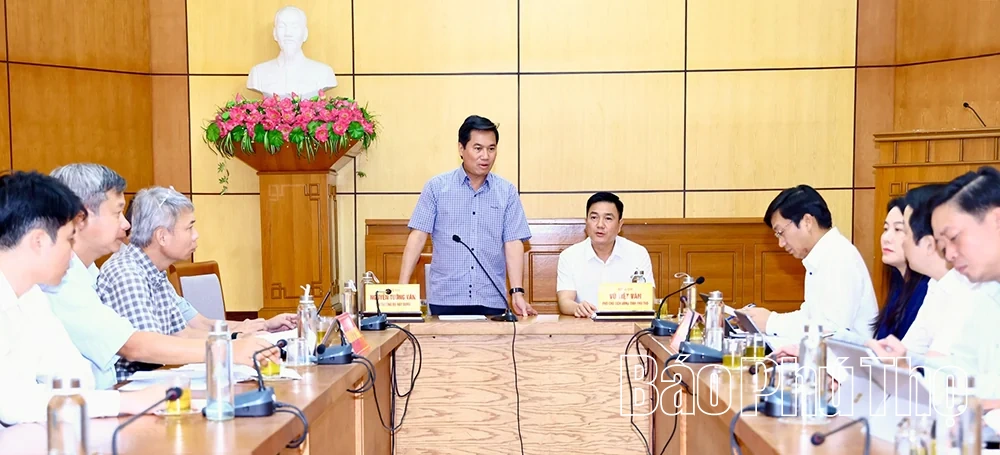Thứ trưởng Bộ Xây dựng làm việc với tỉnh về điều chỉnh quy hoạch chung đô thị Vĩnh Phúc