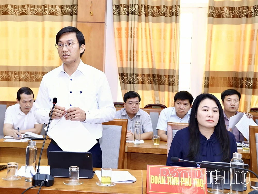 Thứ trưởng Bộ Xây dựng làm việc với tỉnh về điều chỉnh quy hoạch chung đô thị Vĩnh Phúc