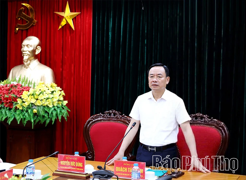 Phó Chủ tịch UBND tỉnh Quách Tất Liêm chỉ đạo tập trung tháo gỡ vướng mắc, giải phóng mặt bằng các dự án khu vực Hòa Bình