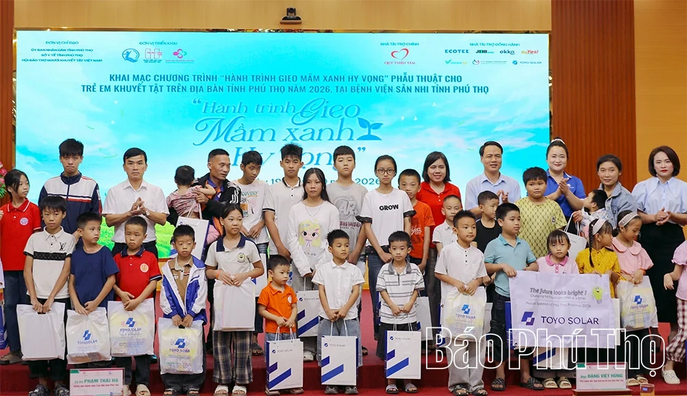 Dự kiến phẫu thuật miễn phí cho 135 trẻ em khuyết tật có hoàn cảnh khó khăn