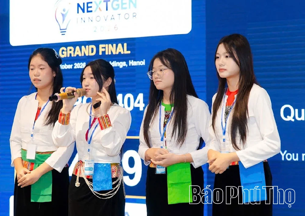 Trường THPT Chuyên Hoàng Văn Thụ giành ngôi á quân Cuộc thi NextGen Innovator 2026