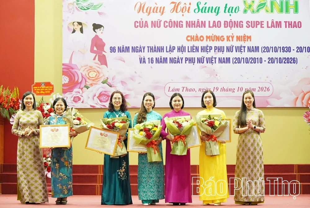 Trao giải cuộc thi Ngày hội Sáng tạo xanh và tổng kết Giải thể thao truyền thống LAFCHEMCO CUP năm 2026