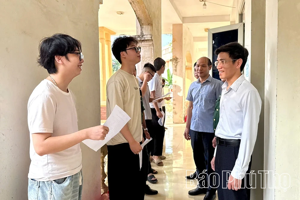Xã Vĩnh Tường tổ chức khám sơ tuyển nghĩa vụ quân sự năm 2027