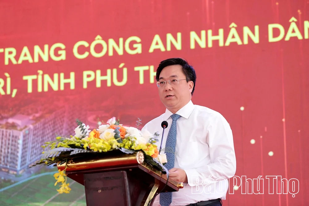 Khởi công dự án nhà ở quy mô 1.085 căn hộ cho lực lượng Công an nhân dân tại phường Việt Trì