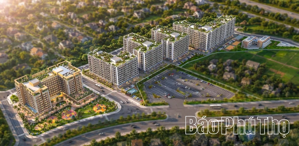 Khởi công dự án nhà ở quy mô 1.085 căn hộ cho lực lượng Công an nhân dân tại phường Việt Trì