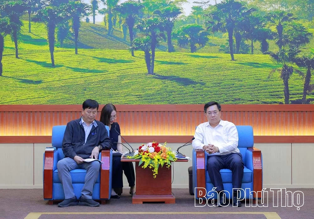 Phú Thọ đồng hành, tạo điều kiện thuận lợi cho doanh nghiệp mở rộng đầu tư
