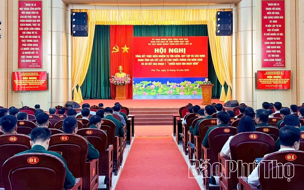 Sơ kết giai đoạn 1 Chiến dịch 500 ngày đêm tìm kiếm, quy tập và xác định danh tính hài cốt liệt sĩ
