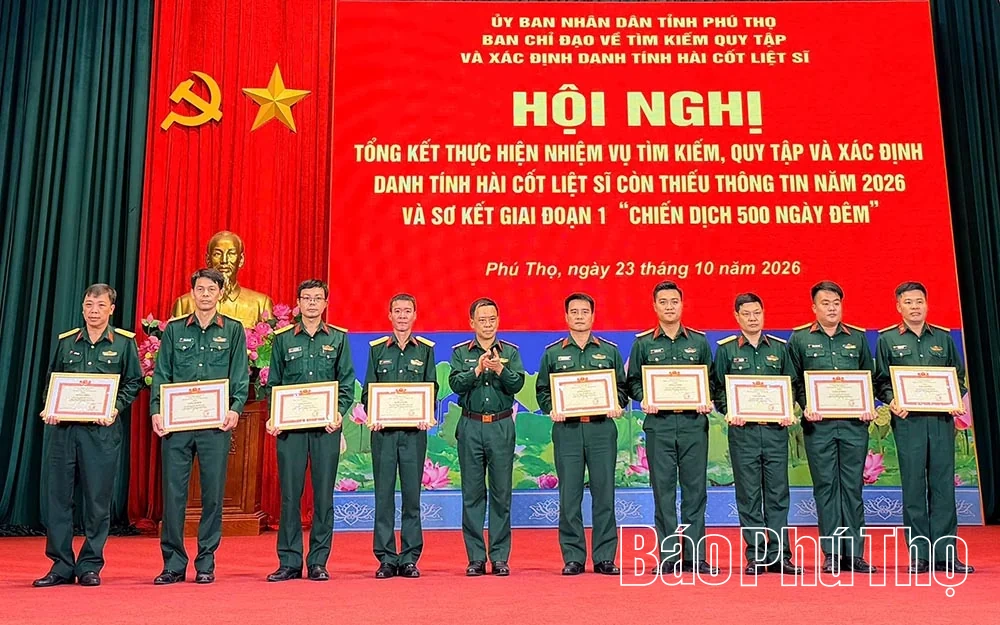 Sơ kết giai đoạn 1 Chiến dịch 500 ngày đêm tìm kiếm, quy tập và xác định danh tính hài cốt liệt sĩ