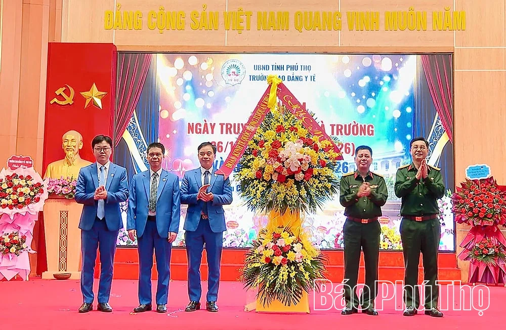Trường Cao đẳng Y tế Phú Thọ kỷ niệm 66 năm ngày thành lập