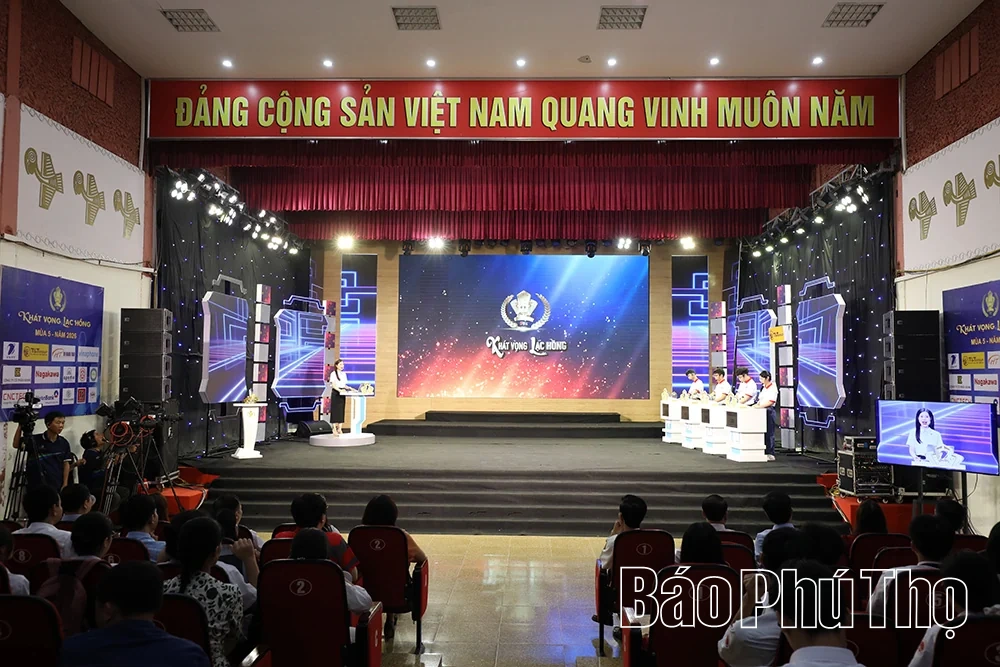Ghi hình Gameshow Khát vọng Lạc Hồng mùa 5, năm 2026: Kịch tính, hấp dẫn và bùng nổ