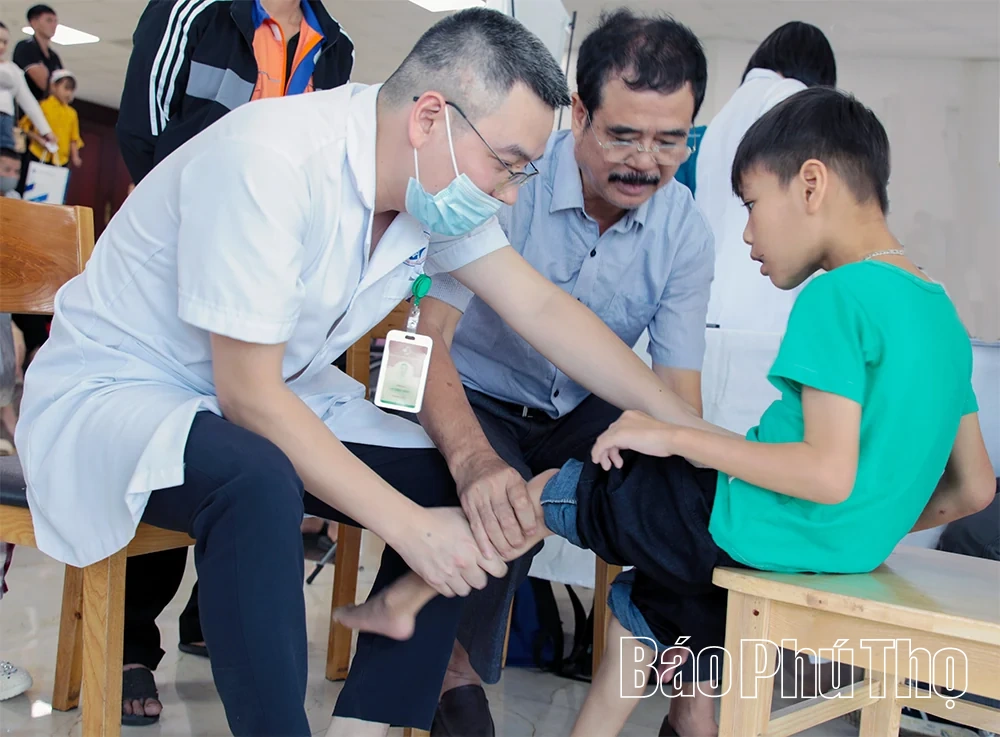 Dự kiến phẫu thuật miễn phí cho 135 trẻ em khuyết tật có hoàn cảnh khó khăn