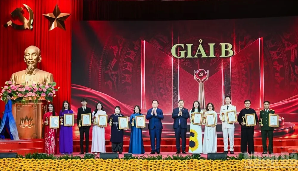 Lễ trao giải Cuộc thi chính luận về bảo vệ nền tảng tư tưởng của Đảng, lần thứ sáu, năm 2026