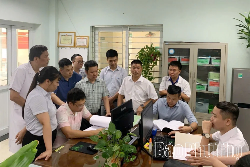 Trung tâm Y tế khu vực Sông Lô đẩy mạnh chuyển đổi số