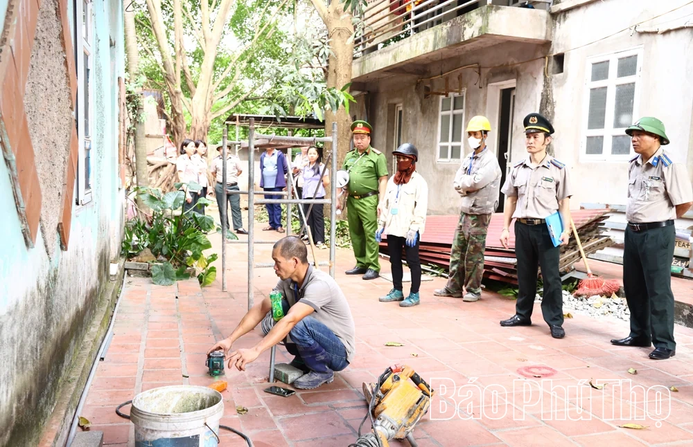 Cưỡng chế thi hành án dân sự tại phường Xuân Hòa