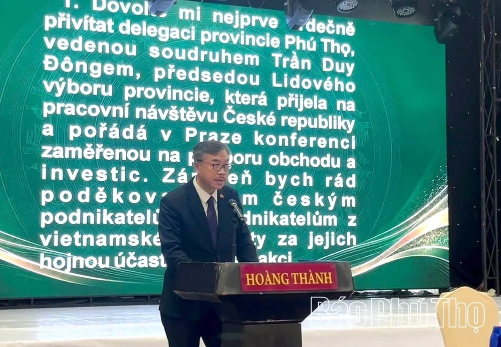 Phu Tho Province Steps Up Cooperation with Czech Republic Partners