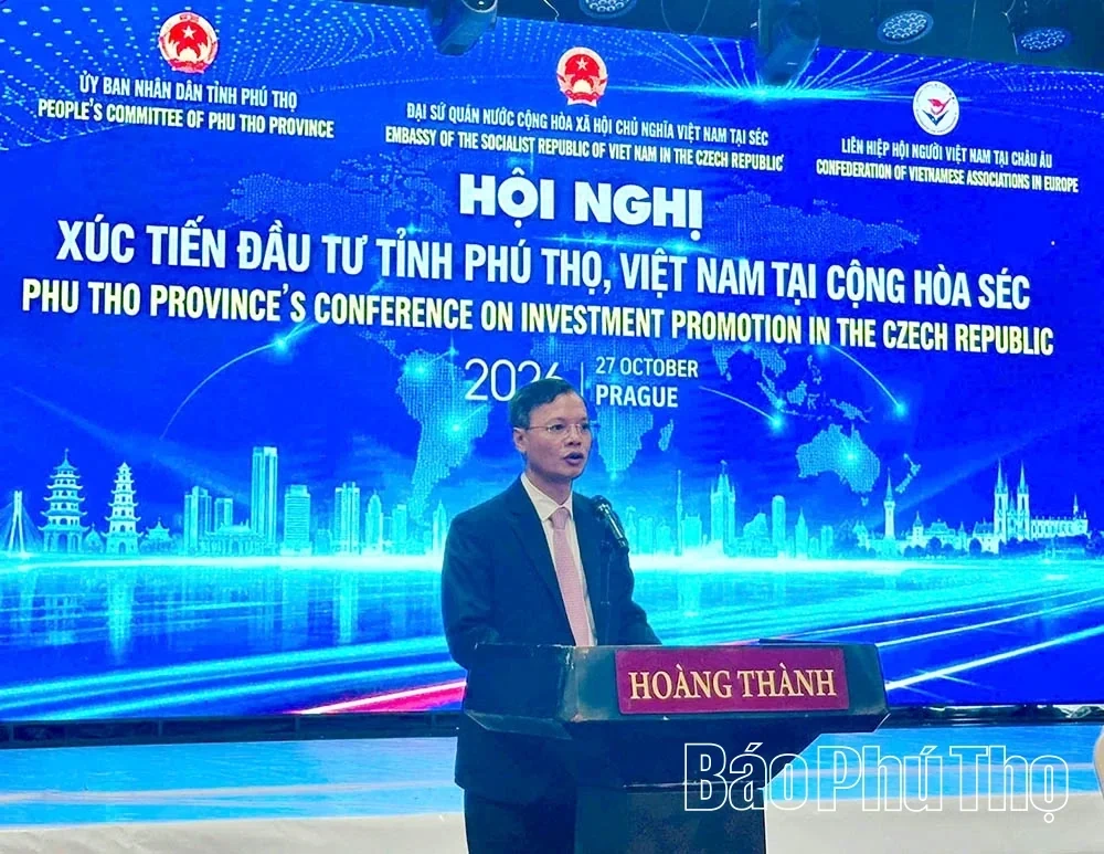 Phu Tho Province Steps Up Cooperation with Czech Republic Partners