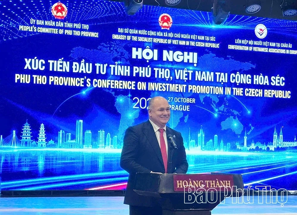 Phu Tho Province Steps Up Cooperation with Czech Republic Partners