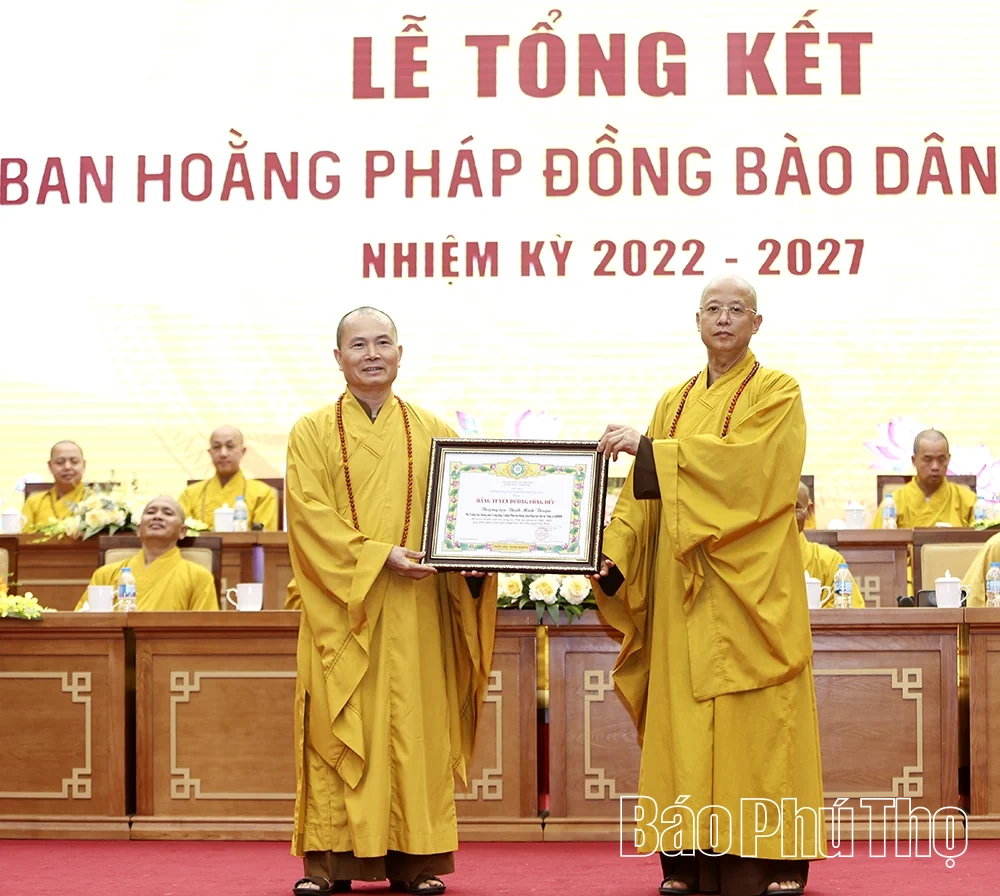 Tổng kết Phân ban Hoằng pháp đồng bào dân tộc thiểu số nhiệm kỳ 2022-2027