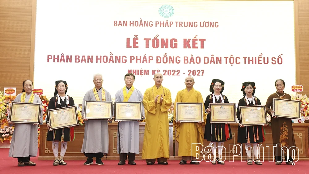 Tổng kết Phân ban Hoằng pháp đồng bào dân tộc thiểu số nhiệm kỳ 2022-2027