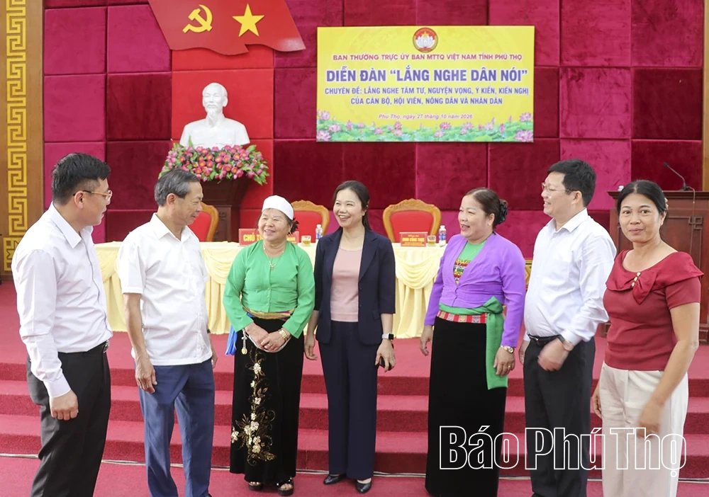 Lắng nghe dân nói phải gắn với giải quyết kiến nghị từ cơ sở