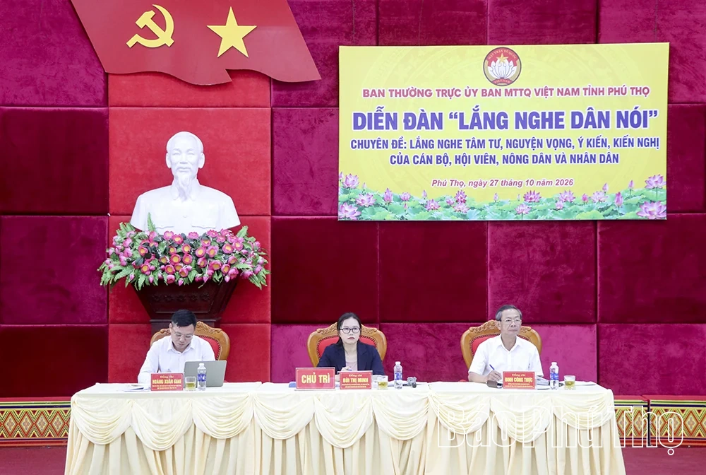 Lắng nghe dân nói phải gắn với giải quyết kiến nghị từ cơ sở