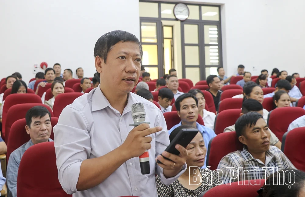 Lắng nghe dân nói phải gắn với giải quyết kiến nghị từ cơ sở