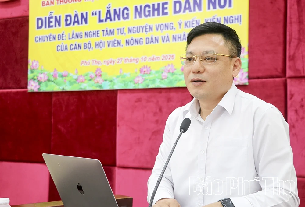 Lắng nghe dân nói phải gắn với giải quyết kiến nghị từ cơ sở