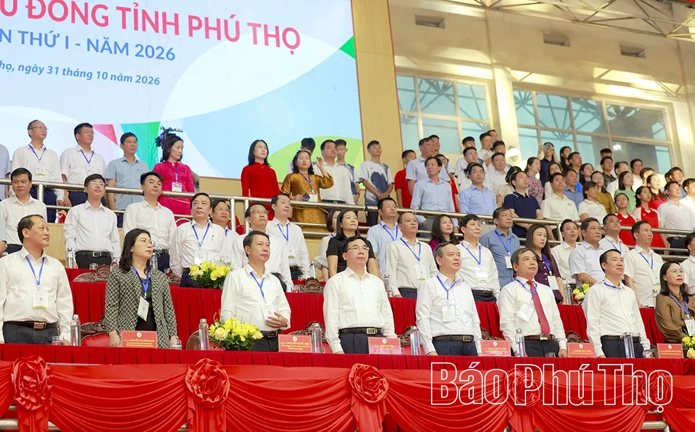 Khai mạc Hội khoẻ Phù Đổng tỉnh Phú Thọ lần thứ I năm 2026