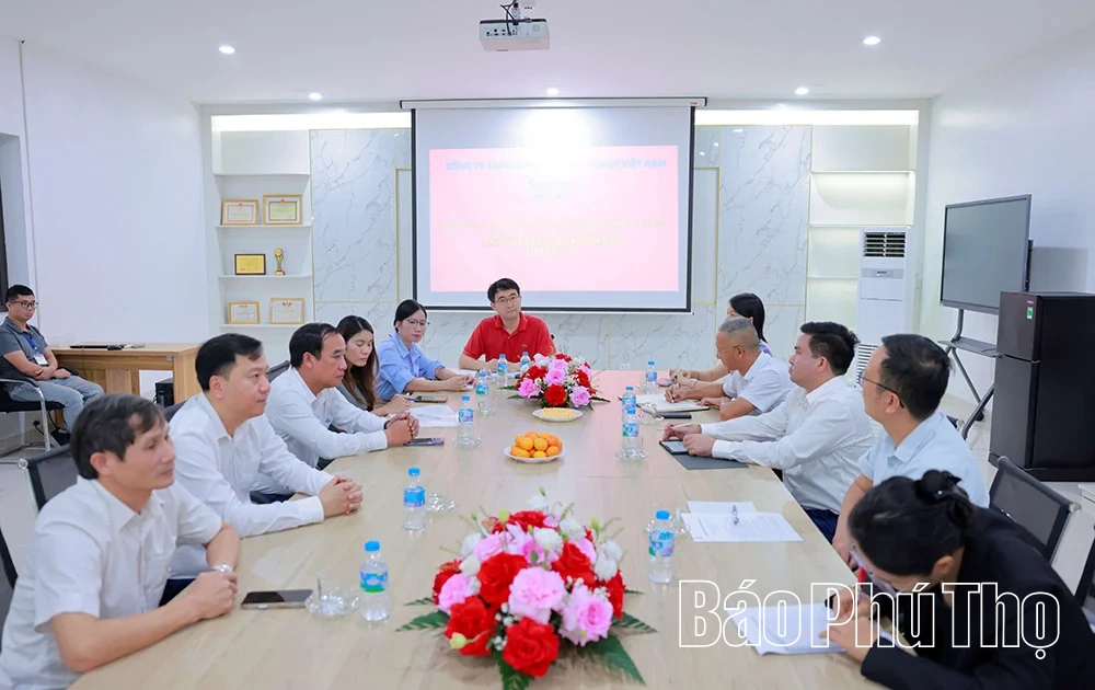 Đoàn công tác huyện Hà Khẩu (Trung Quốc) khảo sát các doanh nghiệp tại Phú Thọ