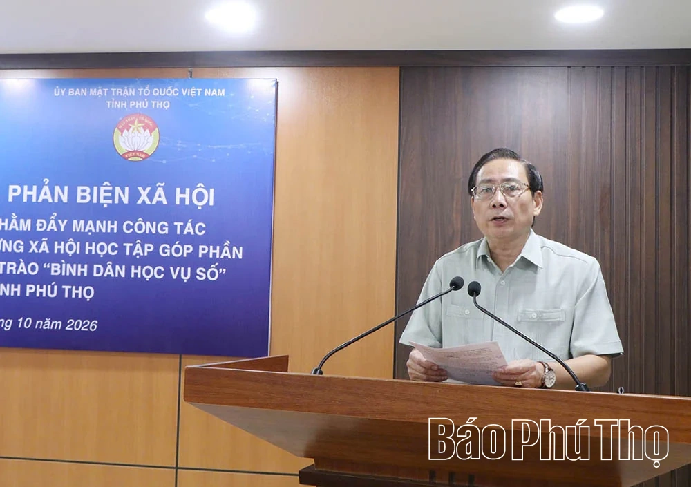 Nâng cao chất lượng phong trào “Bình dân học vụ số” trên địa bàn tỉnh Phú Thọ