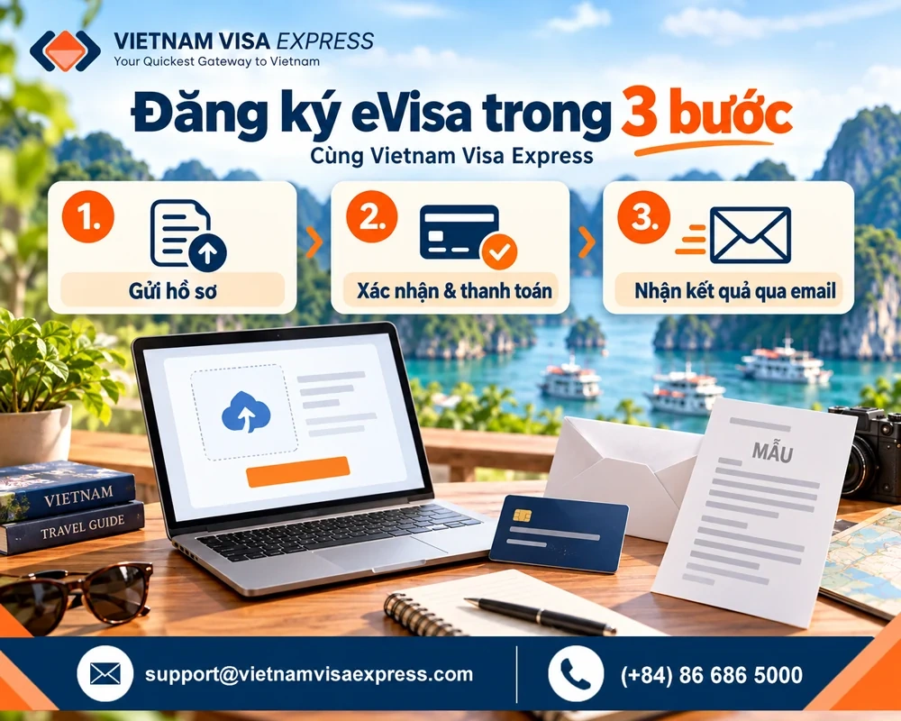 Hướng dẫn đăng ký Visa điện tử Việt Nam cùng Vietnam Visa Express