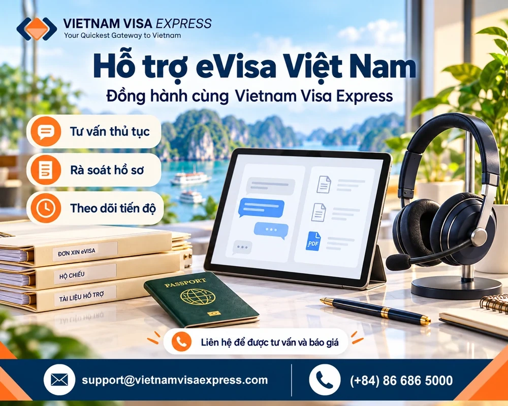 Hướng dẫn đăng ký Visa điện tử Việt Nam cùng Vietnam Visa Express