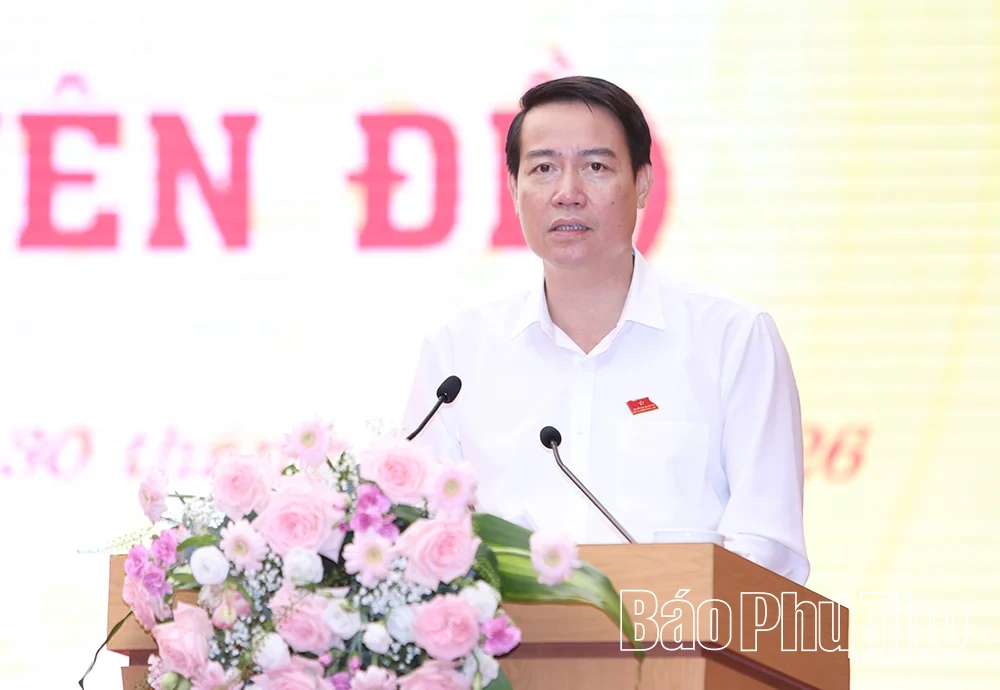 Kỳ họp thứ Sáu, HĐND tỉnh Phú Thọ khóa XX: Thảo luận các vấn đề trọng tâm về giao thông, địa giới hành chính