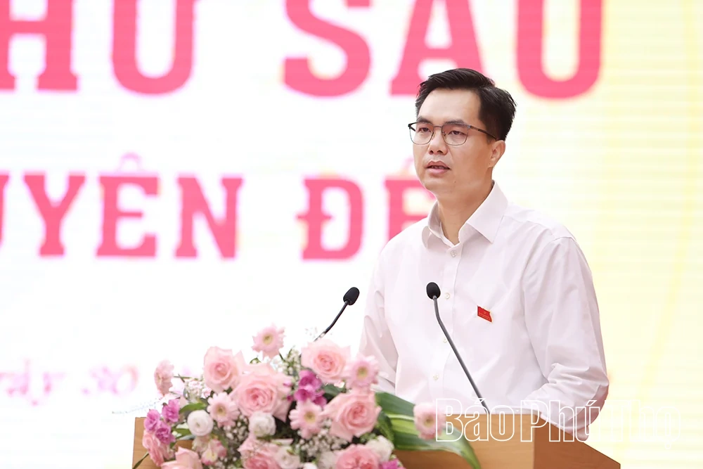 Kỳ họp thứ Sáu, HĐND tỉnh Phú Thọ khóa XX: Thảo luận các vấn đề trọng tâm về giao thông, địa giới hành chính