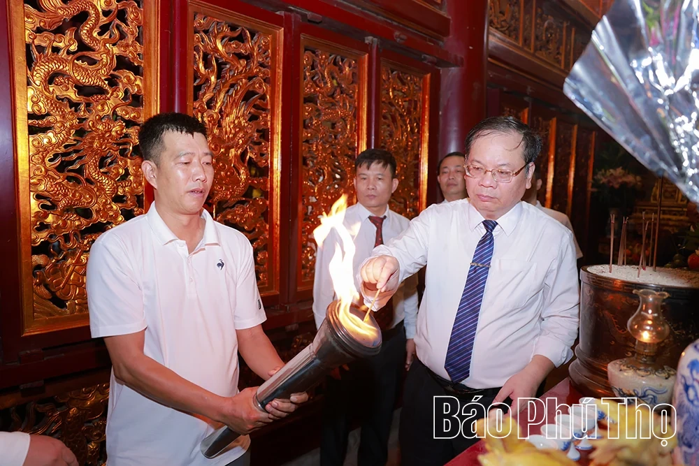 Lễ xin lửa truyền thống Hội khỏe Phù Đổng tỉnh Phú Thọ lần thứ I, năm 2026