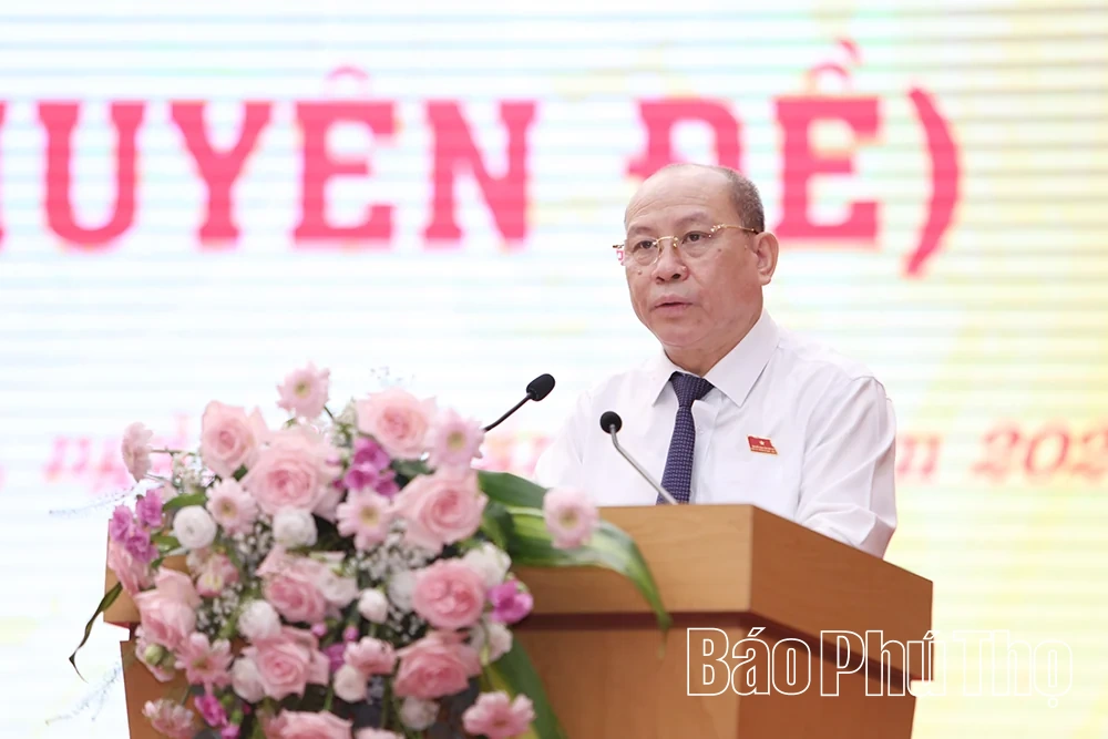 Khai mạc Kỳ họp thứ Sáu, HĐND tỉnh Phú Thọ khóa XX