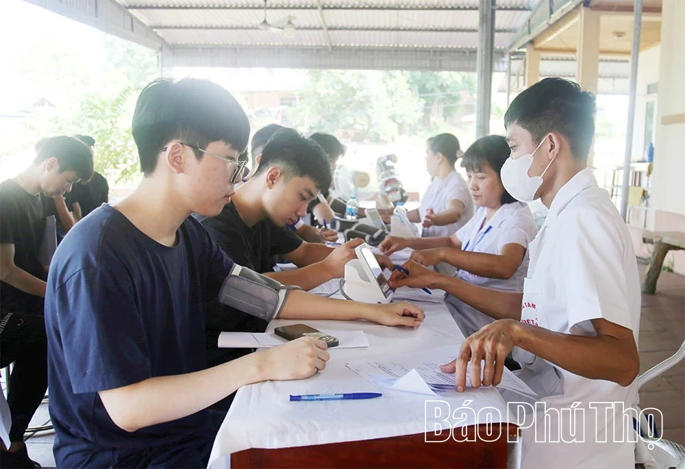 Việt Trì nâng cao chất lượng sơ tuyển nghĩa vụ quân sự