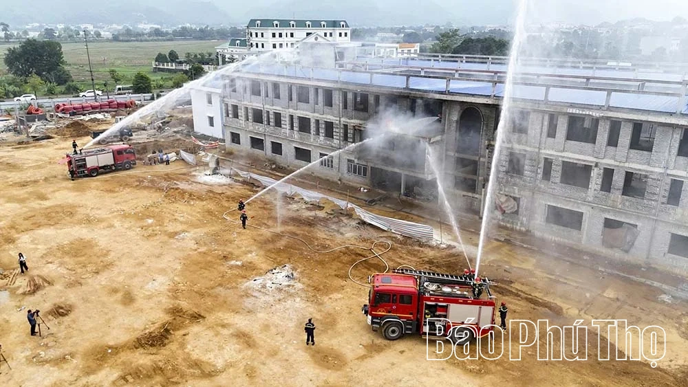 Phường Tân Hòa diễn tập chiến đấu phòng thủ năm 2026