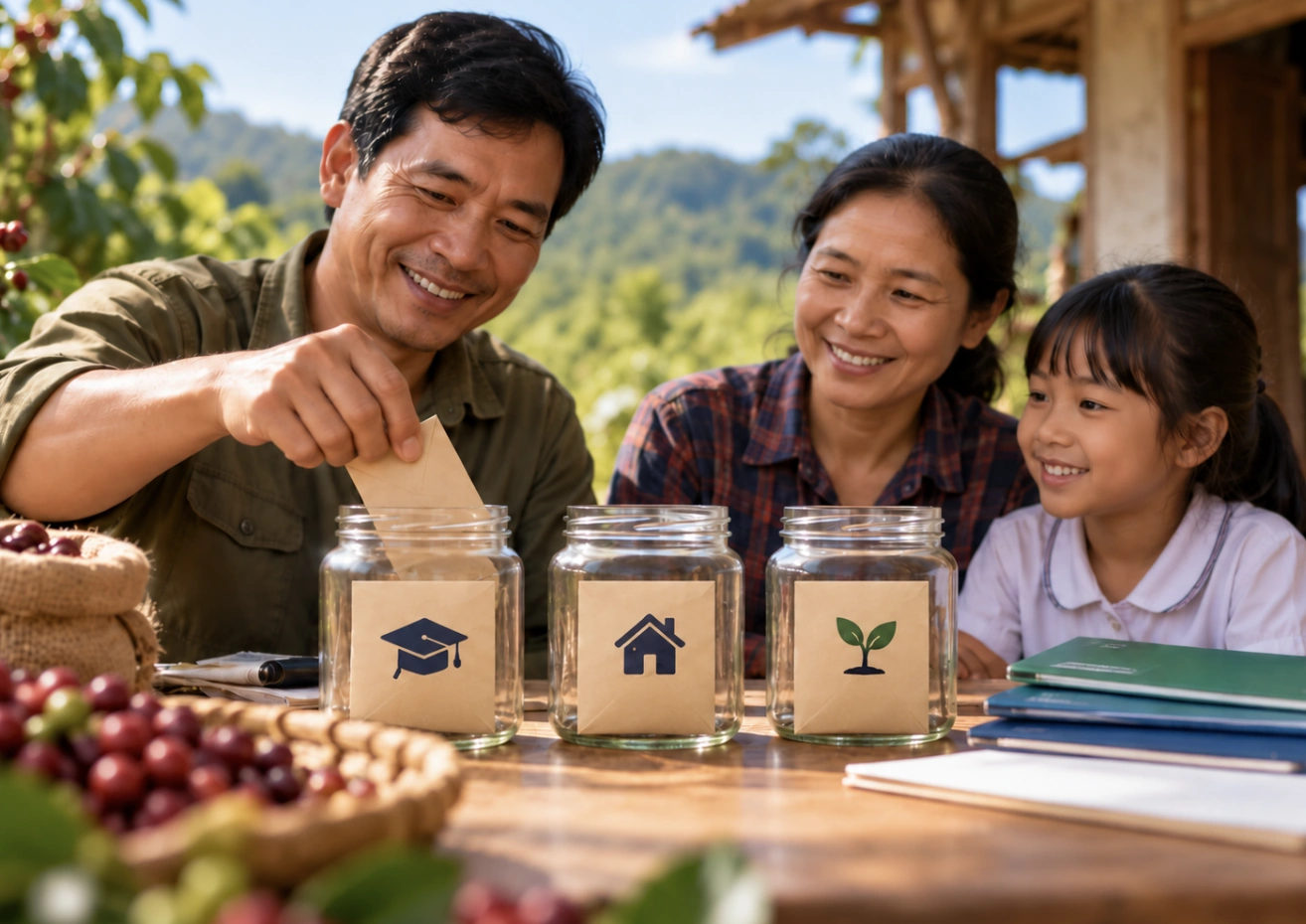 Chuẩn bị tài chính cho giai đoạn tái canh vườn cà phê già cỗi