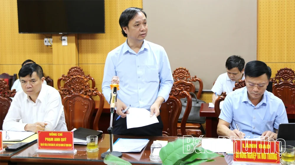 Tháo gỡ vướng mắc, đẩy nhanh tiến độ các khu công nghiệp Bình Phú, Thịnh Minh